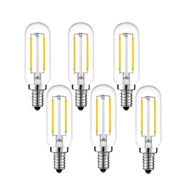 Greeogin Dimmable T6 LED Bulb E12 2W Equal 20 watt Light Bulb 4000K Natural White E12 Candelabra Bulb 20 watt for Chandeliers,Ceiling Fan,Pendant,Wall sconces AC120V 200LM e12 Light Bulb 6-Pack