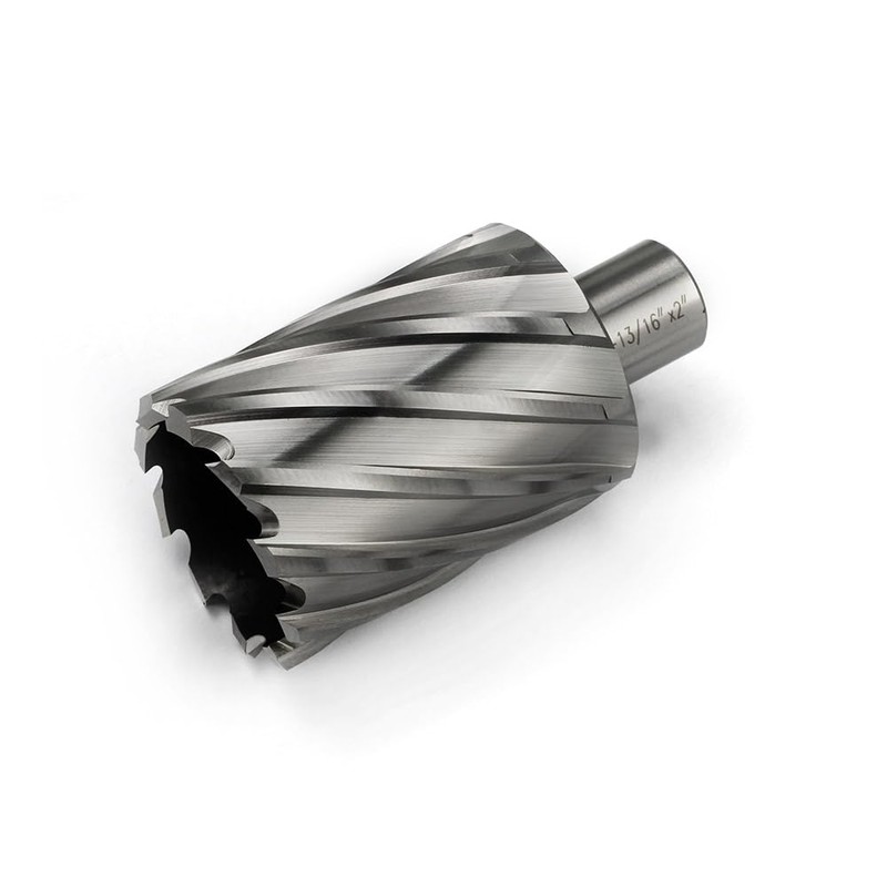 JESTUOUS Annular Cutter 3/4 Inch Weldon Shank 1-13/16 Cutting Diameter