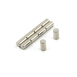 Magnetastico® | 20 pcs 5x10 mm neodymium rod magnets N52 | Strong cylinder magnets | Neo magnets rod | Super power mini magnets N52 | Fridge magnet Pinboard magnet Permanent magnet Whiteboard magnet