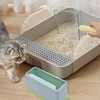 MUYG Stainless Steel Cat Litter Scoop,Cat Litter Scooper with Solid