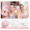 Espejo De Maquillaje Led Bolsillo Portátil Recargable 1x/10x