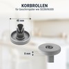 ersatzteilshop basics Wheels for dishwashers, lower basket, set of 8,