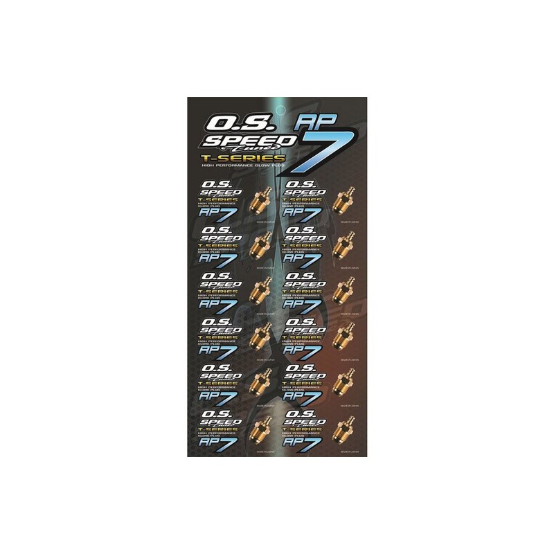 O.S. Glowplug Speed RP7 Gold