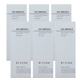 Byaecom EGF Ampoule 30ml 6 pcs. Skin elasticity, whitening, wrinkle improvement, skin hypoallergenic cosmetics / 바이애콤 EGF 앰플 30ml 6개 피부탄력 미백 주름 개선 피부 저자극 화장품