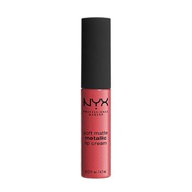 NYX Professional MakeUp - Lápiz labial suave y cremoso con tono metálico mate