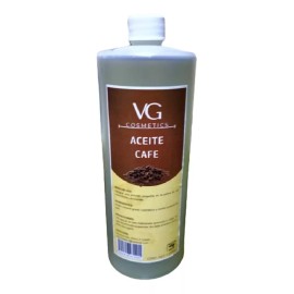 VGCOSMETICS Aceite Masajes Cafe Corporal Spa Profesional 1 Litro