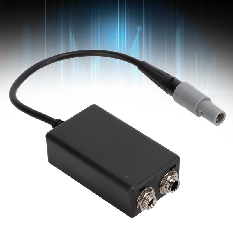 Aviation Headset Adapter General Aviation Dual for GA Female to