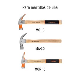 Truper MG-MO-1316, Mango de reposición para martillos MO-16, MO-20 Y MOR-16                                                                           