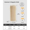 WAOHANAZ Bamboo Toilet Paper Storage Basket with Lid & Handle