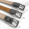 Granada Men's 100% Suede Nubuck Leather Dress Belt 1-3/8" Wide