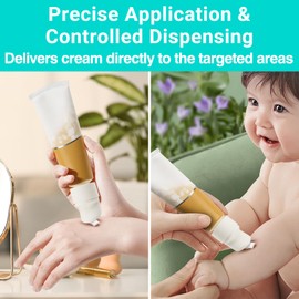 Diaper Cream Applicator – Universal Diaper Cream Spatula Applicator for All Tubes, BPA-Free Baby Butt Spatula & Baby Diaper Spatula, Upgraded Butt Paste Spatula, Diaper Rash Cream Applicator