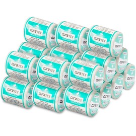 Pack de 24 - Vendas Elásticas Quirúrgicas - 5 cm de Ancho Vendaje Elástico Transpirables - Ajustables Vendas Elásticas de Compresión - Cinta Kinesiologica Rodillas - Lesiones - Heridas