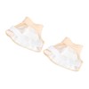 2pcs Castor Oil Shoulder Wrap Bag Reusable Organic Cotton Shoulder