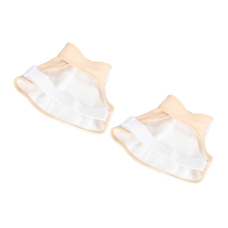 2pcs Castor Oil Shoulder Wrap Bag Reusable Organic Cotton Shoulder