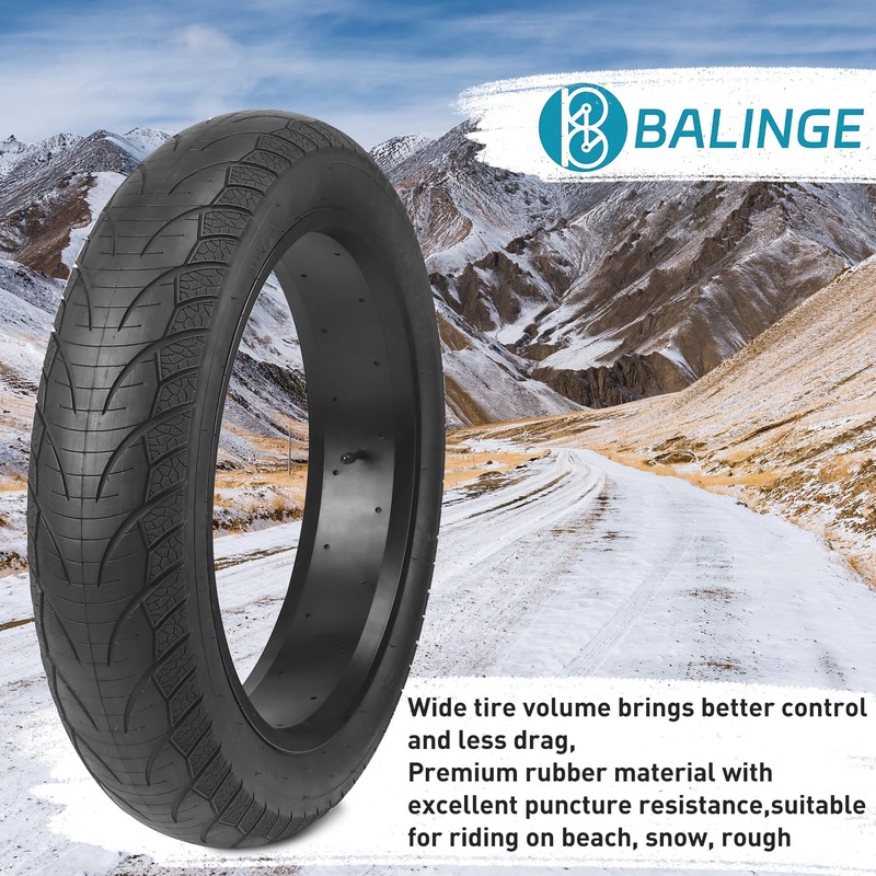 1/2 Pack Fat Tire for Ebike Mountain Snow Bike Heav1/2