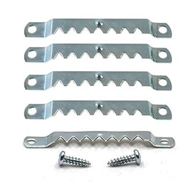 20 Pack - Large Sawtooth Picture Hangers with Screws - Sawtooth Hanger