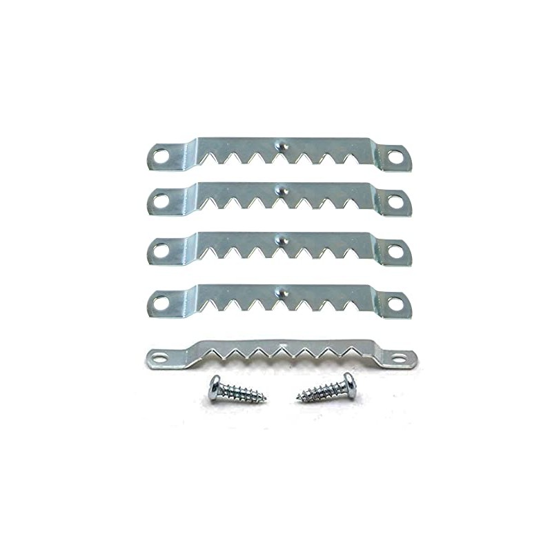 20 Pack - Large Sawtooth Picture Hangers with Screws -