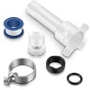 Dreyoo Four in One Tub Adapter, Bathtub Faucet Adapter Slip