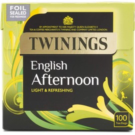 Twinings English Afternoon Black Tea, 100 Teabags