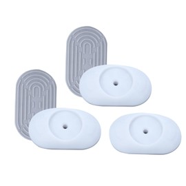 Hinapan Pack of 5 Wall Protectors for Door Gate, Baby Gate Wall Protection, Baby Stair Gate, Pressure Mounted on Stair Protector, No Drilling, Protects Pet and Child Safety