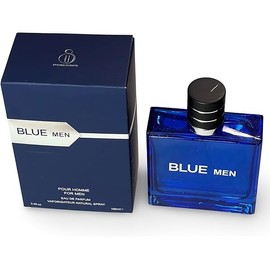 BLUE MEN Eau de Parfum for Men, 3.4 Fl Oz, Notes: Grapefruit, Lemon, Mint, Vetiver