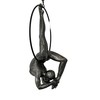 Haute Collage Antique Silver Female Gymnast Acrobat on a Ring