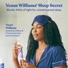 ASUTRA Silk Eye Pillow for Sleep, Navy | Filled w/Lavender