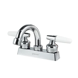 Llave Mezcladora para Baño, Mezcladora para Lavabo de Baño, Grifo para Lavabo de Baño, Grifo de Baño, Laves para Lavabo Baño, Grifo Lavabo, Grifo Mezclador para Lavabo,Cromado Pulido,SP-40006