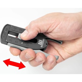 WEICON Tools ESD Precision Stripper | Stripping Tool for Fine Conductors & Strands, Wires and Cables | for Working in Electrostatically Protected Areas