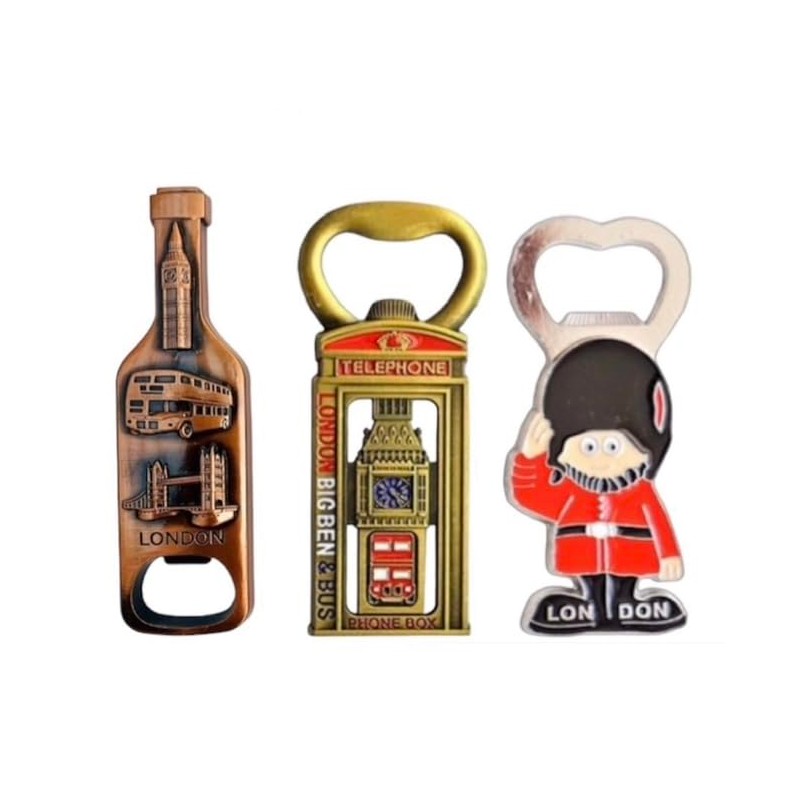 12 x I Love London Magnets Keyrings British England Key