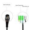 Electric Bike Motor Conversion Cable 9 Pin Convert Extension Cable
