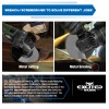 Excited Work 20V Cordless Angle Grinder, 7500RPM Brushless Motorwith 2PCS