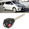 3 Buttons Uncut Smart Car Key Fob Fit for Toyota