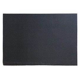 Shoe Repair, Leather Shoes, Soles, Repair Supplies, Flat Rubber, Rubber Soles, Easy Repair, Black, Sheet 13.4 x 9.1 inches (34 x 23 cm) (Wave)