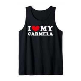 I Love My Carmela, I Heart My Carmela Tank Top