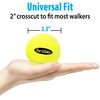 Top Glides Precut Walker Tennis Ball Glides - Yellow -