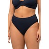Ulla Popken Ladies Plus Size Bikini Briefs, navy