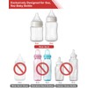 4 Pack Baby Bottle Handles for Evenflo Wide Neck 5oz