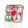 JCXGRVC 50Pack Full Clear Cookies Boxes 5x5x2Inches Bakery Boxes for