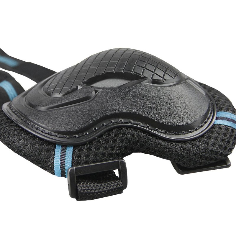 SENLINRUI Adults Knee Elbow Wrist Braces Pads Set Reflective Collision