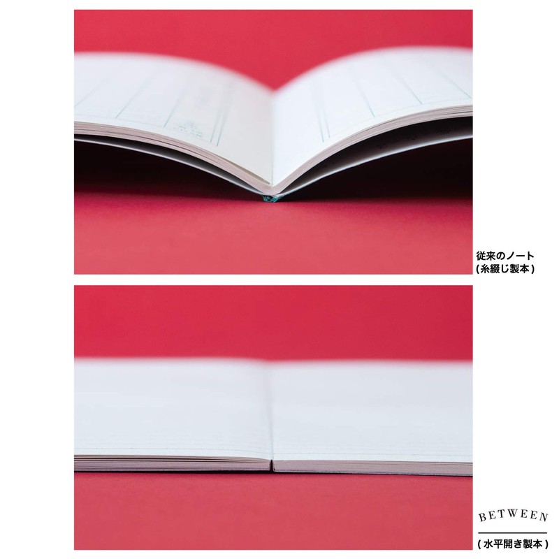 Showa U9119C044 BETWEEN A5 Sketch Notebook, Solid Color, Black, 40