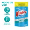 Windex Brillo Fácilmente Vinagre, Limpiador Líquido para Superficies de Vidrios,