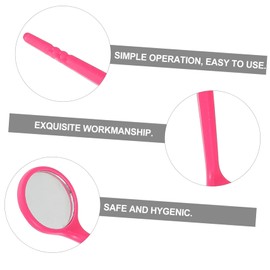 Alipis 20Pcs Fog Mouth Mirrors for Professionals for Enhanced Oral Hygiene Lightweight and Tools Safe Single Use Design