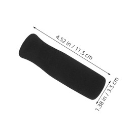 FRCOLOR 8Pcs Non Slip Foam Cane Handle Grips Comfortable Replacement Covers for Walking Sticks and Walkers Easy to Clean and Install Secure Soft Crutch Handles for Seniors