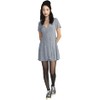 RVCA Womens Fit and Flare Dresses - Understated (Blue Dust,