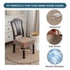 YUEANG Removable Washable Dining Chair Seat Covers Set of 4,Stretch