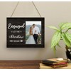 Let the Adventure Begin Engagement Picture Frame Gift for Couple,