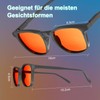 SURFOU Blue Light Filter Glasses for Men and Women, Blue