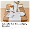 MAIBAOTA White Waterproof Table Runner Farmhouse Rustic Seasonal Table Runners