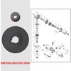Be In Your Mind 36-Teeth Gear 11 Tooth Spiral Bevel